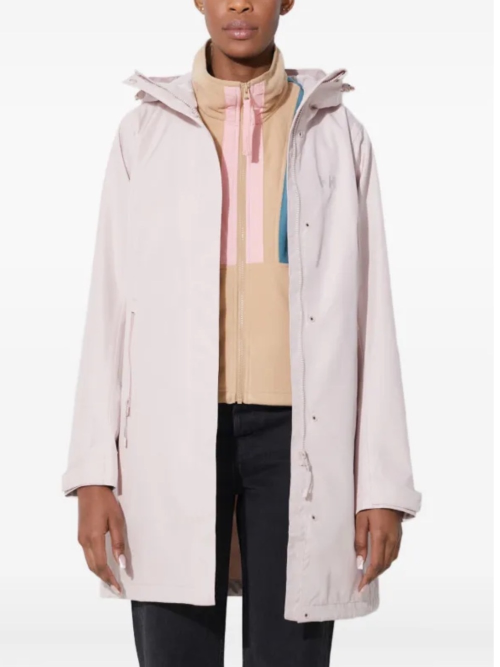 Helly Hansen Voyage hooded jacket Pink Sz L